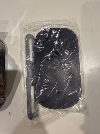 Luz Freno Moto Trasera Cromada Roja