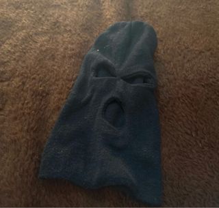 Pasamontañas azul para disfraz