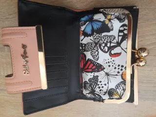 Portafoglio donna farfalle multicolor