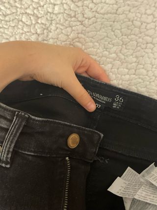 Pantalones vaqueros negros