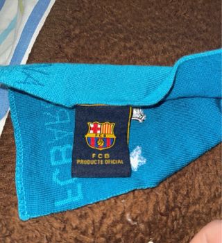 Bufanda FC Barcelona Azul Original