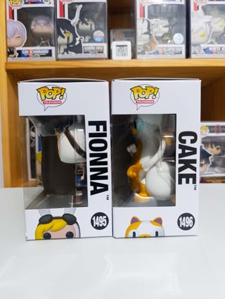 Funko Pop! Adventure Time Fionna 1495 y Cake 1496