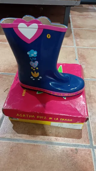 Botas de agua Agatha Ruiz de la Prada talla 9