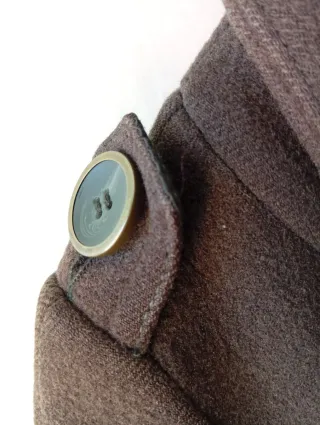 Abrigo Mango verde militar talla 34