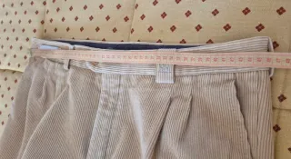 Pantalón de pana Rigoletto beige