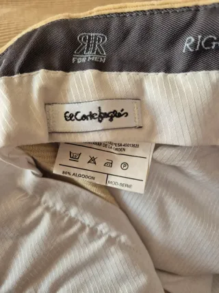 Pantalón de pana Rigoletto beige