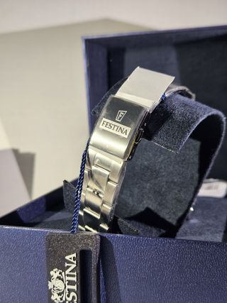 Orologio Festina Cronografo Nero Argento