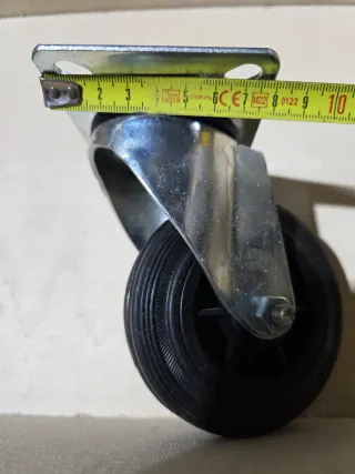 Lote 4 Ruedas Grandes Negras