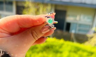 Anillo Plata 925 Esmeralda