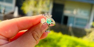 Anillo Plata 925 Esmeralda