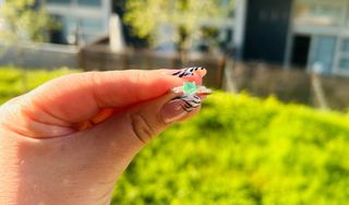 Anillo Plata 925 Esmeralda