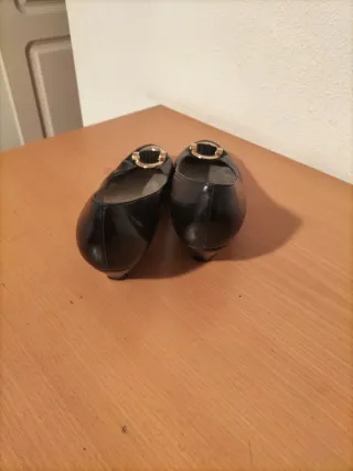 Zapatos Bruno Magli Piel Talla 39 Negros