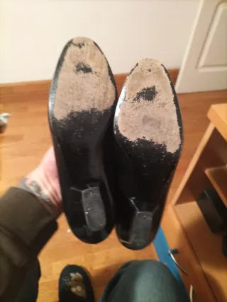 Zapatos Bruno Magli Piel Talla 39 Negros