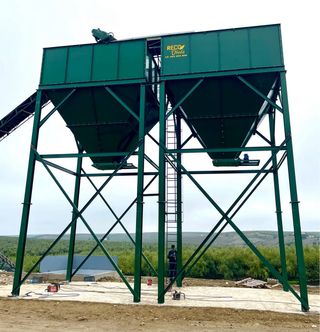 Puesto de limpieza de Aceituna