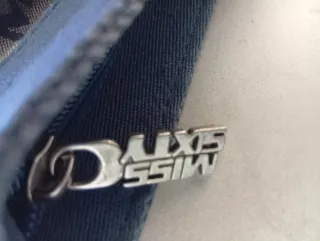 Bolso Miss Sixty Azul Marino y Gris