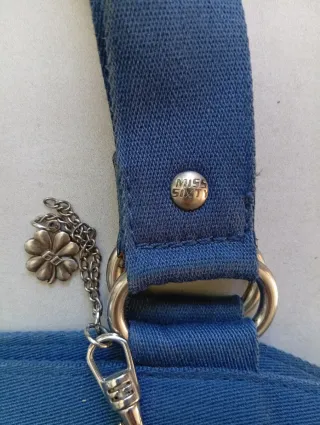 Bolso Miss Sixty Azul Marino y Gris