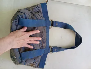 Bolso Miss Sixty Azul Marino y Gris