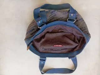 Bolso Miss Sixty Azul Marino y Gris