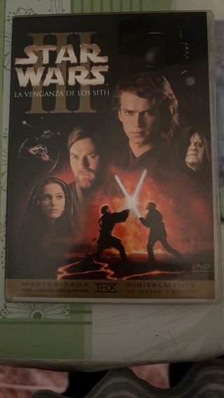 Star Wars III: La Venganza de los Sith DVD
