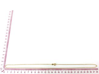 cadena oro 18k 27cm