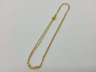 cadena oro 18k 27cm