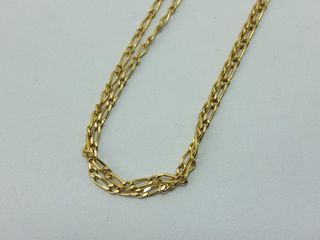 cadena oro 18k 27cm