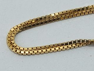cadena oro 18k 22cm
