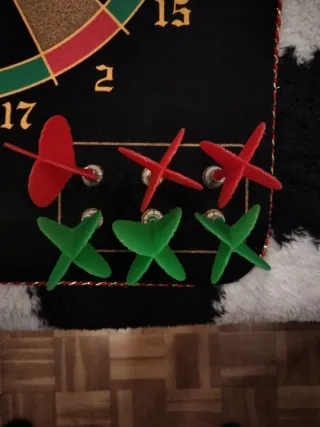 Diana de pared con números