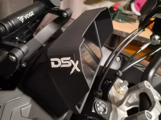 Visera solar Voge 900 DSX negra