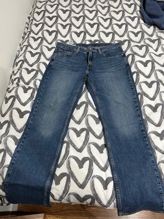 Pantalones Levi's 514 W33 L32 Azules