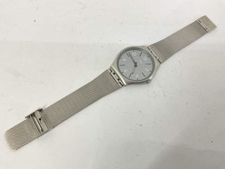 reloj pulsera caballero swatch getting meshy