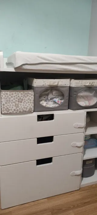 Cambiador Bebé Ikea Blanco