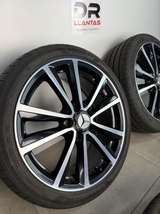 LLANTAS MERCEDES 18” ORIGINALES CON NEUMÁTICOS