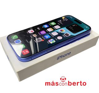 Móvil Iphone 16 128Gb Azul