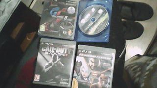 Gran Turismo 5, Call of Duty 2 Fifa 16 y tekken