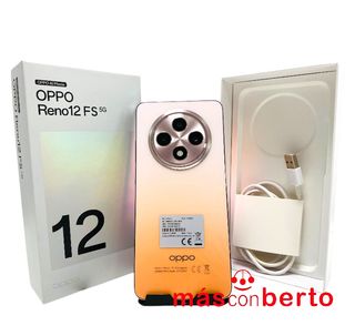 Móvil Oppo Reno 12 FS 5G 512Gb Naranja SEMINUEVO