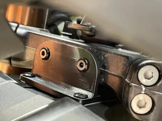 Adaptador guardabarros alto CFMoto 450 MT