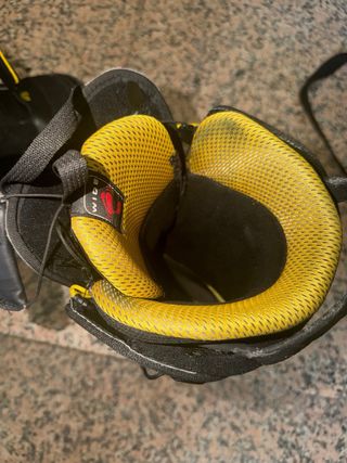 Botas de Snow Salomon Negras y Amarillas