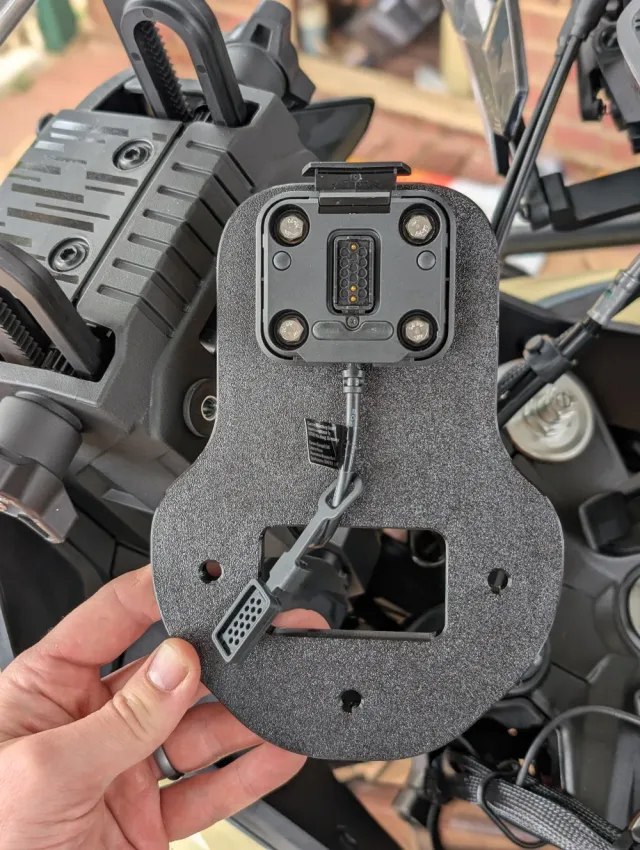 Soporte Garmin XT2 para CFMoto 450MT