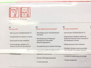 soporte mural tv one for all wm2421