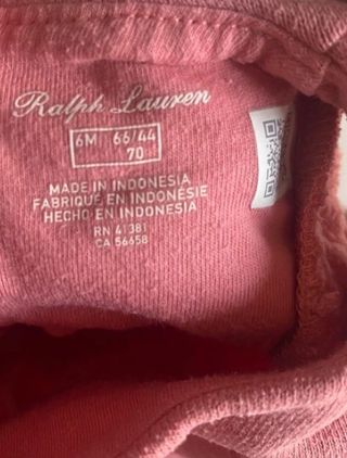 Ranita Ralph Lauren bebé
