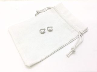 argollas plata 925mm con piedra con circonita