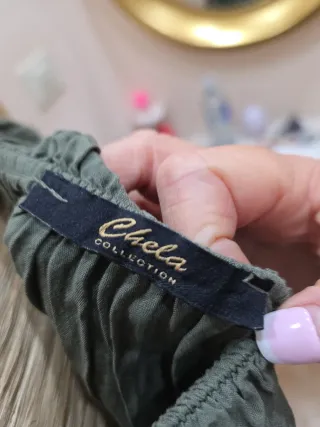 Blusa DOS PUESTAS azul y multicolor