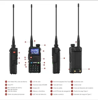 Walkie Talkie Baofeng UV-5RM + Pack Deluxe