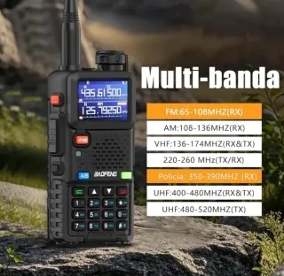 Walkie Talkie Baofeng UV-5RM + Pack Deluxe