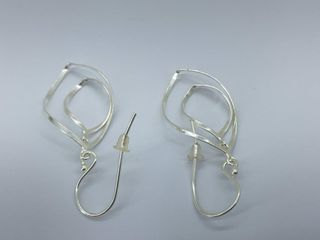 pendientes plata 925mm