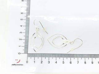 pendientes plata 925mm