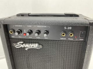 amplificador guitarra sonora s-20