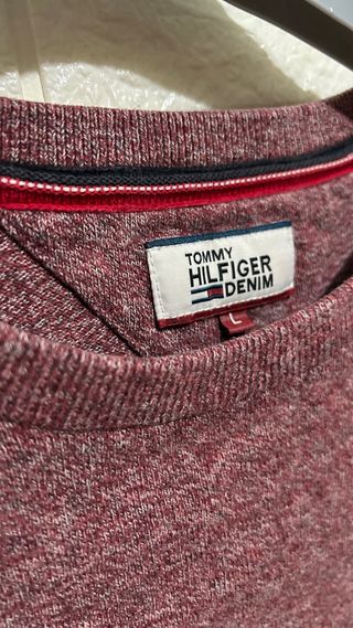 Jersey Tommy Hilfiger Rojo Talla L