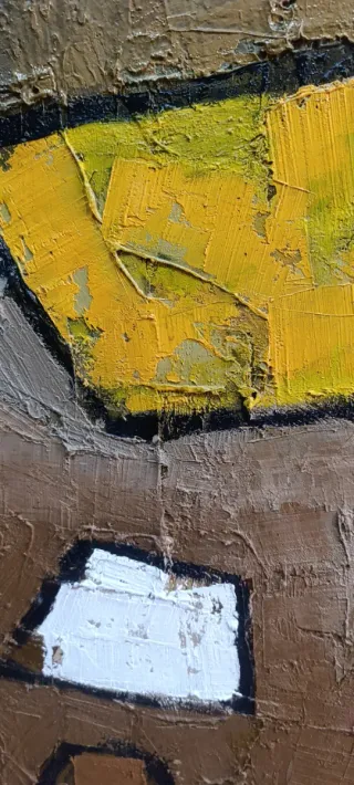 Cuadro Óleo Vera Abstracto